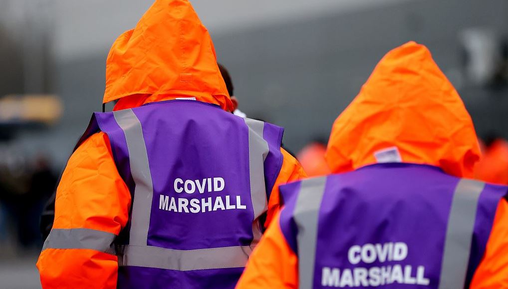 covid marshal service